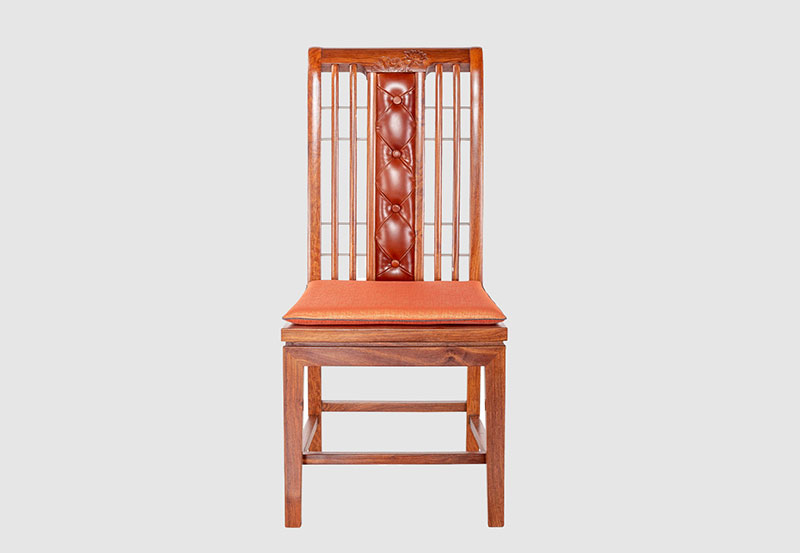 乐东芙蓉榭中式实木餐椅效果图