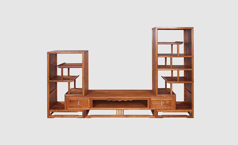 乐东中式装饰厅柜组合家具效果图