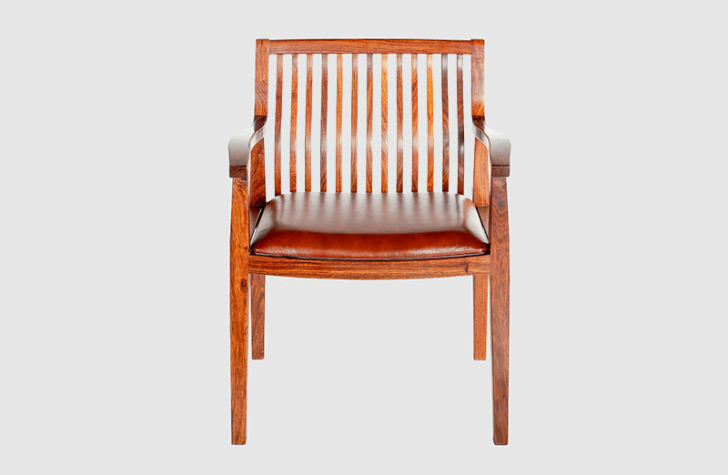 乐东中式实木大方椅家具效果图