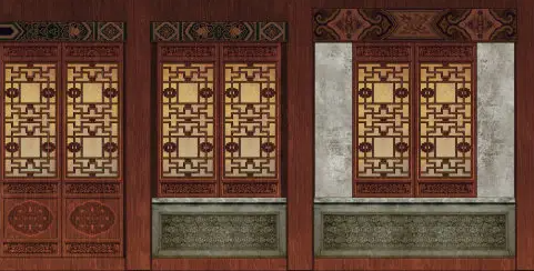 乐东隔扇槛窗的基本构造和饰件