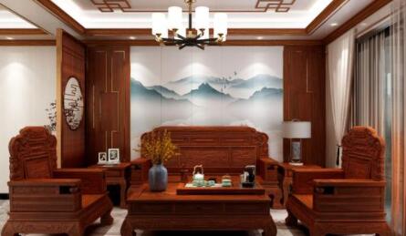 乐东如何装饰中式风格客厅？