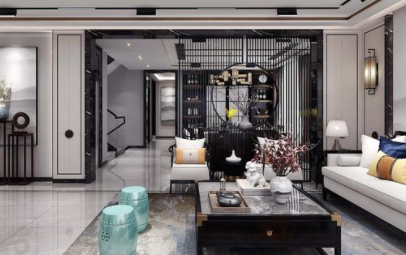 乐东新中式客厅设计应该注意什么吗？